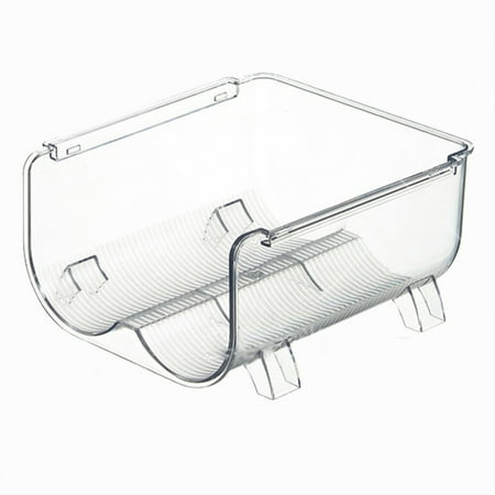Transparent Water Bottle Organizer Stackable Bottle Storage Holder for Kitchen