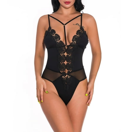 Lingerie for Women Dqueduo Sexy Lingerie Deep V Mesh See-through Sexy Pajamas Elastic Sling One-piece Valentines Day Gifts on Clearance
Lingerie for Women Dqueduo Sexy Lingerie Deep V Mesh See-through Sexy Pajamas Elastic Sling One-piece Valentines Day Gifts on Clearance