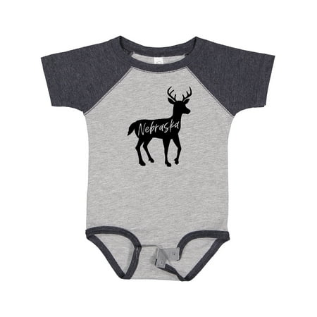 Inktastic Nebraska Black Deer Silhouette Boys or Girls Baby Bodysuit
Inktastic Nebraska Black Deer Silhouette Boys or Girls Baby Bodysuit