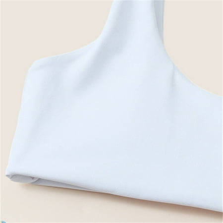 Gubotare Girls Swimsuit Beach Sport Wide Straps Two Piece Swimsuit Sport High Waist Bikini Set Kids Racing Swimsuit Girls White 7-8 Years
Gubotare Girls Swimsuit Beach Sport Wide Straps Two Piece Swimsuit Sport High Waist Bikini Set Kids Racing Swimsuit Girls White 7-8 Years