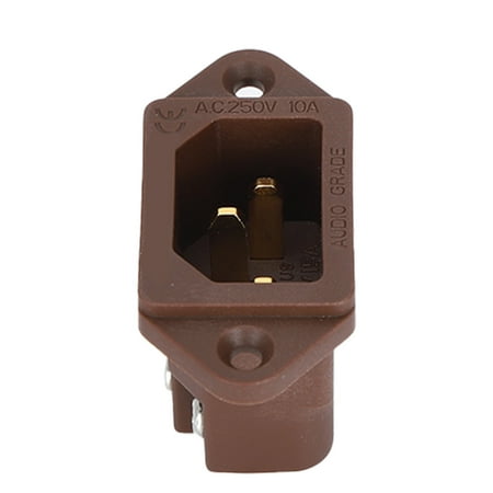 EBTOOLS IEC Power Inlet Pure Copper IEC Panel Mount Plug Adapter Monosaudio IEC Power Inlet Pure Copper Gold Plated IEC Panel Mount Plug Adapter 100‑250V
EBTOOLS IEC Power Inlet Pure Copper IEC Panel Mount Plug Adapter Monosaudio IEC Power Inlet Pure Copper Gold Plated IEC Panel Mount Plug Adapter 100‑250V