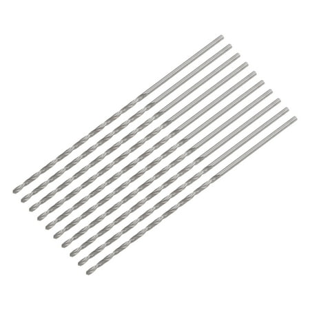 Uxcell 10Pack 1.3mm Mini Micro Twist Drill Bits High-Speed Steel Extra Long Drill Bit 65mm
Uxcell 10Pack 1.3mm Mini Micro Twist Drill Bits High-Speed Steel Extra Long Drill Bit 65mm