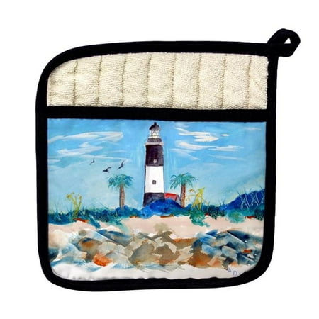 Betsy Drake PT1121 Tybee Lighthouse GA Pot Holder