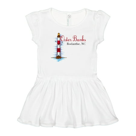 Inktastic Outer Banks Rodanthe NC Gift Toddler Girl Dress
