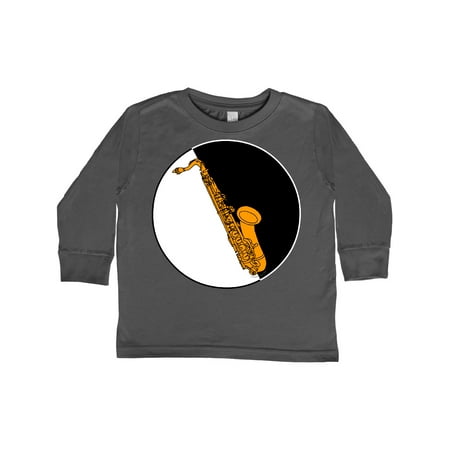 Inktastic Saxophone Black and White Circle Gift Toddler Boy or Toddler Girl Long Sleeve T-Shirt
Inktastic Saxophone Black and White Circle Gift Toddler Boy or Toddler Girl Long Sleeve T-Shirt