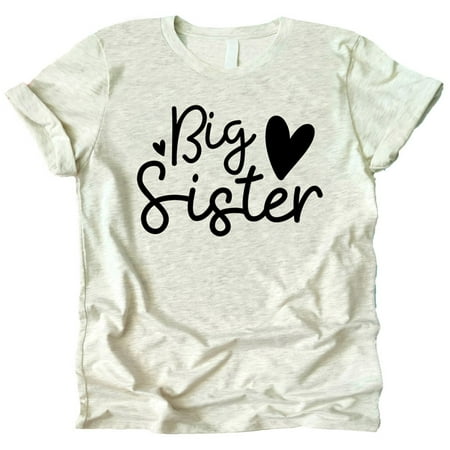Olive Loves Apple Cursive Big Sister Hearts Sibling Reveal T-Shirt for Baby and Toddler Girls Sibling Outfits Natural Heather Shirt 12 Months
Olive Loves Apple Cursive Big Sister Hearts Sibling Reveal T-Shirt for Baby and Toddler Girls Sibling Outfits Natural Heather Shirt 12 Months