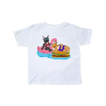 Inktastic Pool Floaties with Cute French Bulldogs Gift Toddler Boy or Toddler Girl T-Shirt
Inktastic Pool Floaties with Cute French Bulldogs Gift Toddler Boy or Toddler Girl T-Shirt