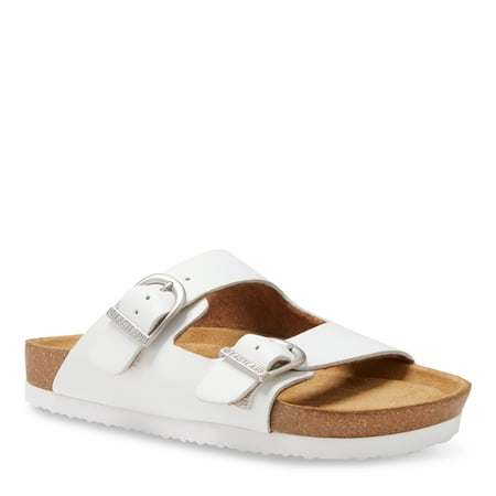 Eastland Women s 3865-13 - Cambridge Double Strap & Buckle Slide 11 M