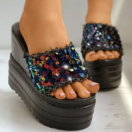 Alueeu Women s slipper Women Girls Flat Bohemian Style Casual Sandals Beach Shoes Wedges Slippers
Alueeu Women s slipper Women Girls Flat Bohemian Style Casual Sandals Beach Shoes Wedges Slippers