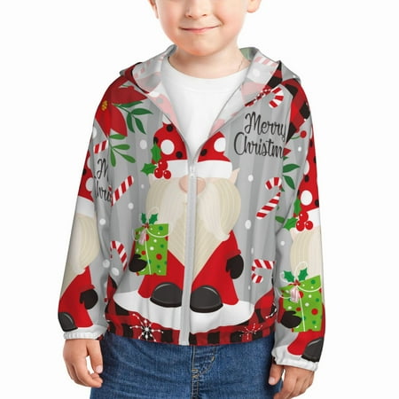 Goofa Gnome And Buffalo Plaid Printed Kids Zip-Up Hoodie Girls Boys UPF50+ Sun Protection Jacket Hooded Cooling Shirt-4 Years
Goofa Gnome And Buffalo Plaid Printed Kids Zip-Up Hoodie Girls Boys UPF50+ Sun Protection Jacket Hooded Cooling Shirt-4 Years