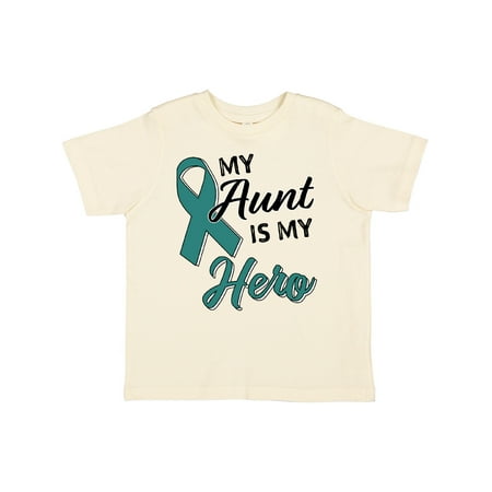 Inktastic My Aunt is My Hero- Ovarian Cancer Awareness Gift Toddler Boy or Toddler Girl T-Shirt
Inktastic My Aunt is My Hero- Ovarian Cancer Awareness Gift Toddler Boy or Toddler Girl T-Shirt