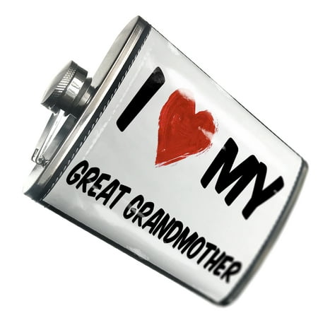 NEONBLOND Flask I Love my Great Grandmother