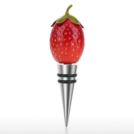 Tooarts Strawberry Stopper Iron Bottle Stopper Airtight Seal Decorative Strawberry Cork Modern Decoration Kitchen Decor
Tooarts Strawberry Stopper Iron Bottle Stopper Airtight Seal Decorative Strawberry Cork Modern Decoration Kitchen Decor