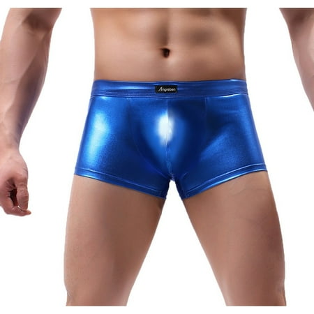 QWERTYU Comfort Pouch Trunks Soft Male Briefs Breathable Stretch Underwear for Men Blue M
QWERTYU Comfort Pouch Trunks Soft Male Briefs Breathable Stretch Underwear for Men Blue M