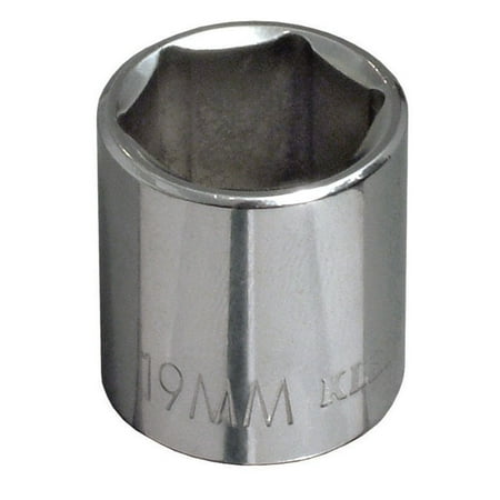Klein Tools 65915 15 mm Metric 6-Point Socket 3/8 in. Drive
