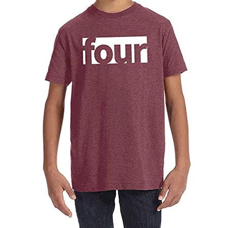 7 ate 9 Apparel Unisex Kids Four Birthday Shirt for Boys 4 Birthday Shirth Bday Shirt Burgundy Shirt
7 ate 9 Apparel Unisex Kids Four Birthday Shirt for Boys 4 Birthday Shirth Bday Shirt Burgundy Shirt