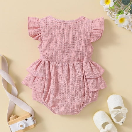 Aayomet Long Sleeve Bodysuit Baby Girl Winter Jumpsuit For Baby Boy Baby Girl Cotton Ruffles Long Sleeve Pink Crew Neck Bow Rompers Bodysuit Onesie Pink 3-6 Months
Aayomet Long Sleeve Bodysuit Baby Girl Winter Jumpsuit For Baby Boy Baby Girl Cotton Ruffles Long Sleeve Pink Crew Neck Bow Rompers Bodysuit Onesie Pink 3-6 Months