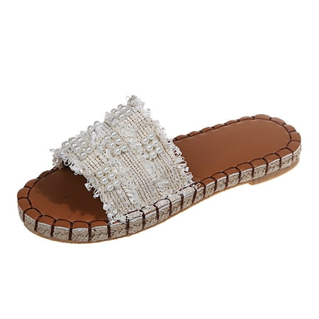 Betiyuaoe Shoes for Women Fashion Summer Slip-On Pearl Beach Open Toe Breathable Slippers Shoe
Betiyuaoe Shoes for Women Fashion Summer Slip-On Pearl Beach Open Toe Breathable Slippers Shoe