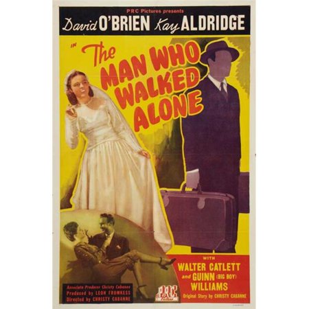 Posterazzi MOVIB47143 The Man Who Walked Alone Movie Poster - 27 x 40 in.