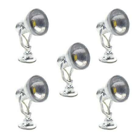 LYM20 5pcs Model Railway 1:87 Lamp Spotlight Flood Lights HO Scale Warm LEDs
LYM20 5pcs Model Railway 1:87 Lamp Spotlight Flood Lights HO Scale Warm LEDs