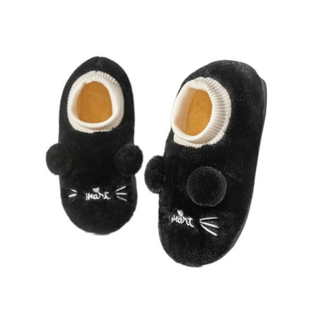 Ferndule Womens Slip On Home Shoe House Non-slip Fluffy Animal Slipper Casual Plush Winter Warm Slippers Black 7-7.5
Ferndule Womens Slip On Home Shoe House Non-slip Fluffy Animal Slipper Casual Plush Winter Warm Slippers Black 7-7.5