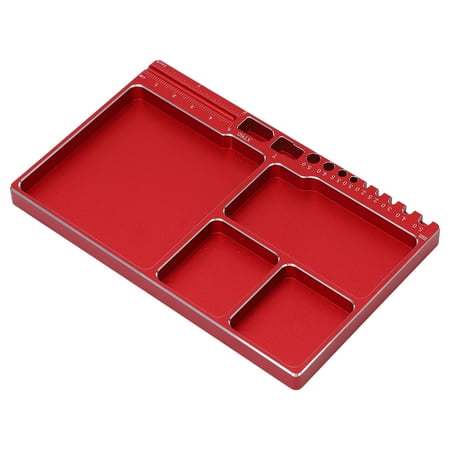 Magnetic Screw Tray RC Repair Screw Tray Large Space Portable Size For Repiar Red
Magnetic Screw Tray RC Repair Screw Tray Large Space Portable Size For Repiar Red