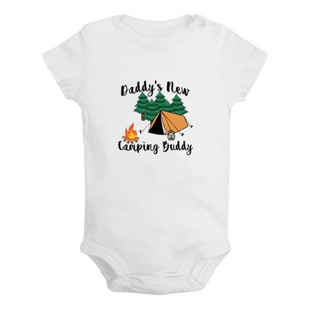 Daddy s New Camping Buddy Funny Rompers For Babies Newborn Baby Unisex Bodysuits Infant Jumpsuits Toddler 0-12 Months Kids One-Piece Oufits (White 6-12 Months)
Daddy s New Camping Buddy Funny Rompers For Babies Newborn Baby Unisex Bodysuits Infant Jumpsuits Toddler 0-12 Months Kids One-Piece Oufits (White 6-12 Months)