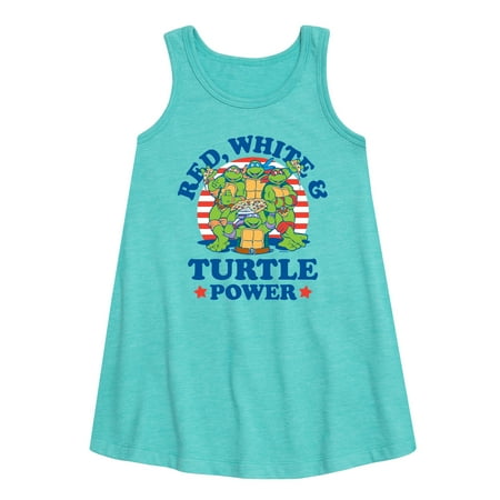 Teenage Mutant Ninja Turtles - Red White Turtle Power - Toddler & Youth Girls A-line Dress
Teenage Mutant Ninja Turtles - Red White Turtle Power - Toddler & Youth Girls A-line Dress