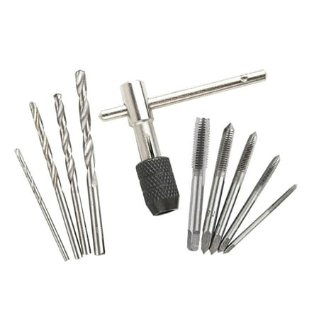 Tap Wrench Set & Machine Screw Thread Metric Plug Hand Tool T-Handle Tap Wrench Tapping Threading Tool Set 10Pcs multi
Tap Wrench Set & Machine Screw Thread Metric Plug Hand Tool T-Handle Tap Wrench Tapping Threading Tool Set 10Pcs multi