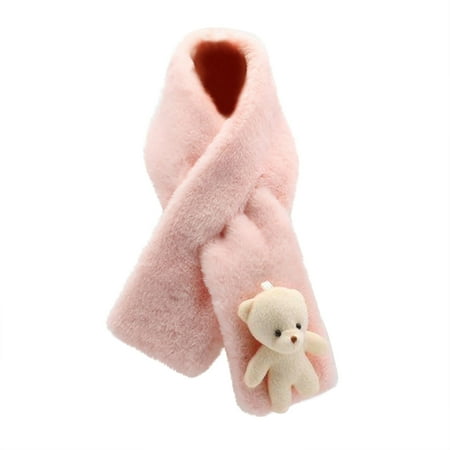 Yyeselk Cute Cartoon Bear Plush Scarf Warm In Winter Thickened Versatile Cross Bib For Children
Yyeselk Cute Cartoon Bear Plush Scarf Warm In Winter Thickened Versatile Cross Bib For Children