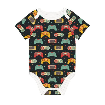 Coaee Retro Video Game for Soft Cotton Baby Short-Sleeve Bodysuit Baby Girls Boys Bodysuit Romper
Coaee Retro Video Game for Soft Cotton Baby Short-Sleeve Bodysuit Baby Girls Boys Bodysuit Romper