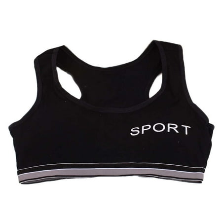 YWDJ Women s Sports Bras Kids Girls Underwear Bra Vest Children Underclothes Sport Undies Clothes Black One Size
YWDJ Women s Sports Bras Kids Girls Underwear Bra Vest Children Underclothes Sport Undies Clothes Black One Size