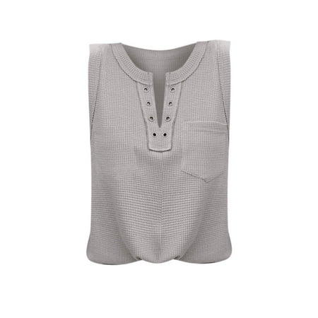 JDEFEG Tops for Women Loose Fit Casual Strap Women Solid Color V Neck Loose Bottom Ladies Small Vest Bras for Tops Camisole for Women Grey M
JDEFEG Tops for Women Loose Fit Casual Strap Women Solid Color V Neck Loose Bottom Ladies Small Vest Bras for Tops Camisole for Women Grey M
