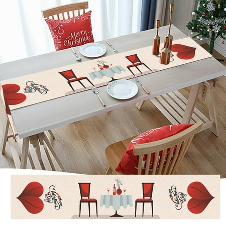 Giyblacko Decorative Table BannerValentine s Day Table Flag Home Decoration Printing Table Mat Encryption Linen Table Insulation Table Flag
Giyblacko Decorative Table BannerValentine s Day Table Flag Home Decoration Printing Table Mat Encryption Linen Table Insulation Table Flag