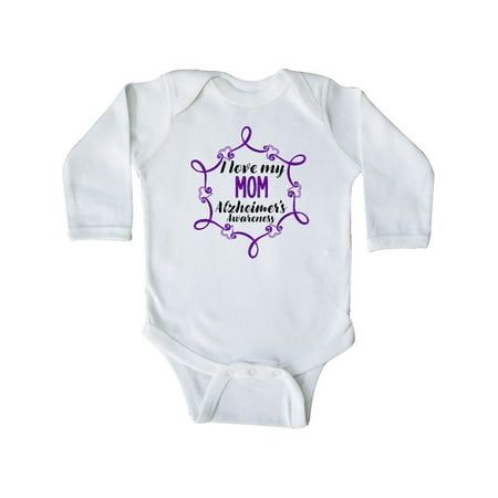 Inktastic I Love My Mom Alzheimer s Awareness with Purple Hearts Gift Baby Boy or Baby Girl Long Sleeve Bodysuit
Inktastic I Love My Mom Alzheimer s Awareness with Purple Hearts Gift Baby Boy or Baby Girl Long Sleeve Bodysuit