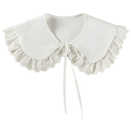 SIEYIO Japanese Style for Doll Fake Collar Shawl Hollow Ruffled Lace Trim Necklace Cape
SIEYIO Japanese Style for Doll Fake Collar Shawl Hollow Ruffled Lace Trim Necklace Cape