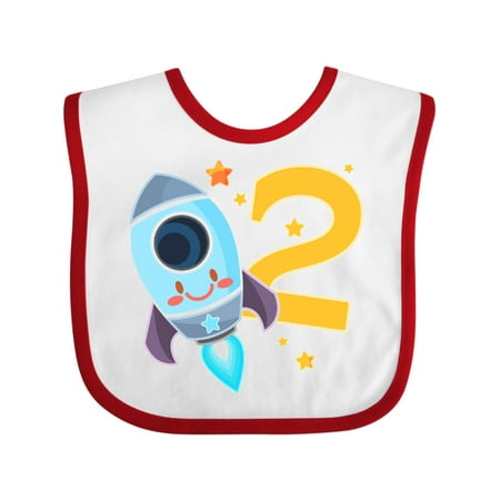 Inktastic Rocket Space Ship Happy Second Birthday Gift Baby Boy or Baby Girl Bib
Inktastic Rocket Space Ship Happy Second Birthday Gift Baby Boy or Baby Girl Bib