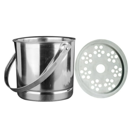 HEMOTON 1Pc Stainless Steel Ice Bucket Portable Ice Chiller Cooler with Handle Ice Cube Container
HEMOTON 1Pc Stainless Steel Ice Bucket Portable Ice Chiller Cooler with Handle Ice Cube Container