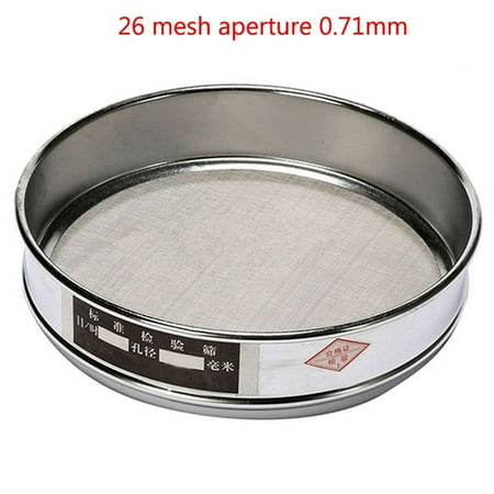 Suyin 10-100Mesh Aperture Stainless Steel Lab Standard Test Sieve Tools Useful
Suyin 10-100Mesh Aperture Stainless Steel Lab Standard Test Sieve Tools Useful