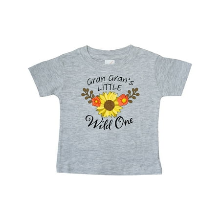 Inktastic Gran Gran s Little Wild 1 with Beautiful Sunflower Gift Baby Boy or Baby Girl T-Shirt
Inktastic Gran Gran s Little Wild 1 with Beautiful Sunflower Gift Baby Boy or Baby Girl T-Shirt