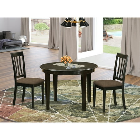 HomeStock Old World Opulence Table Set - Small Round Table And HomeStock Chairs
