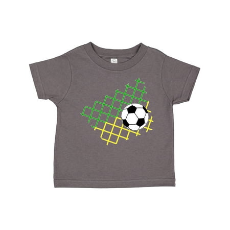 Inktastic Soccer Ball Net with Brazillian Flag Colors Gift Toddler Boy or Toddler Girl T-Shirt
Inktastic Soccer Ball Net with Brazillian Flag Colors Gift Toddler Boy or Toddler Girl T-Shirt