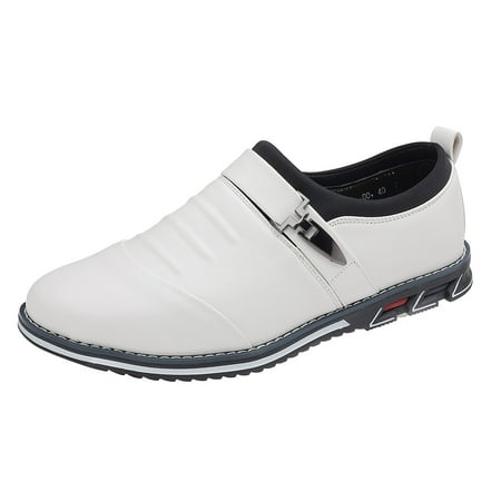 GNEIKDEING Style Men s Breathable Comfortable Business Lace Up Leisure Solid Color Shoes Gift on Clearance
GNEIKDEING Style Men s Breathable Comfortable Business Lace Up Leisure Solid Color Shoes Gift on Clearance
