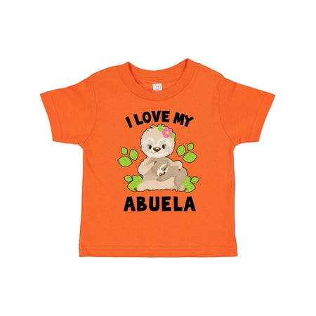 Inktastic Cute Sloth I Love My Abuela with Green Leaves Gift Toddler Boy or Toddler Girl T-Shirt
Inktastic Cute Sloth I Love My Abuela with Green Leaves Gift Toddler Boy or Toddler Girl T-Shirt