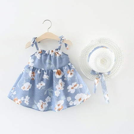 QISIWOLE Toddler Kids Baby Girls Cute Summer Flowers Print Suspender Dress Skirt Hat Suit clearance under 10
QISIWOLE Toddler Kids Baby Girls Cute Summer Flowers Print Suspender Dress Skirt Hat Suit clearance under 10