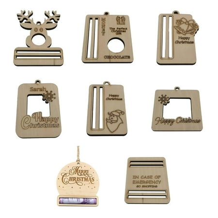 Christmas Money Holder Ornaments | Unique Bell Snowflake Deer Money Holders with Lanyard | Handmade Christmas Tree Ornaments Pendant Holiday Home Decor
Christmas Money Holder Ornaments | Unique Bell Snowflake Deer Money Holders with Lanyard | Handmade Christmas Tree Ornaments Pendant Holiday Home Decor