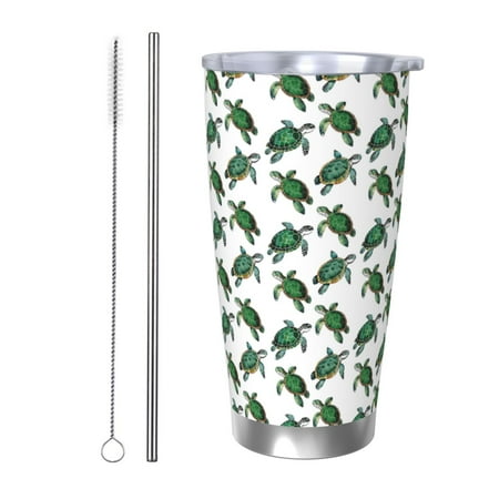 Lukts Watercolor Turtle for 20OZ Car Cup Stainless Steel Direct Drinking Straw Thermos Cup Suitable for Office Travel and Car-Straw Two-piece Set
Lukts Watercolor Turtle for 20OZ Car Cup Stainless Steel Direct Drinking Straw Thermos Cup Suitable for Office Travel and Car-Straw Two-piece Set