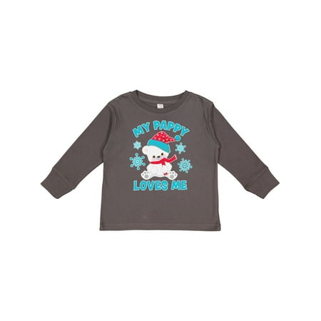 Inktastic Polar Bear My Pappy Loves Me in Santa Hat with Snowflakes Gift Toddler Boy or Toddler Girl Long Sleeve T-Shirt
Inktastic Polar Bear My Pappy Loves Me in Santa Hat with Snowflakes Gift Toddler Boy or Toddler Girl Long Sleeve T-Shirt