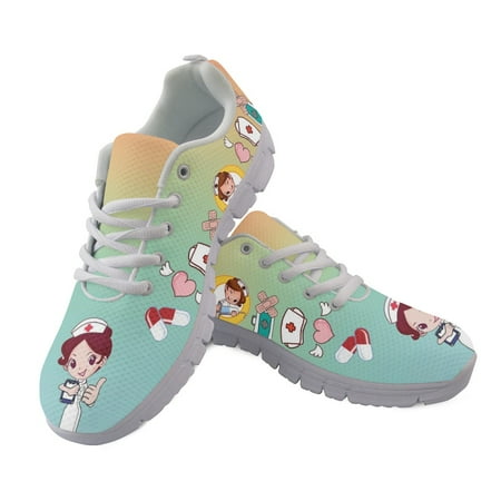 Summer Lace Up Sport Jogging Running Shoes For Women Nurse Walk Casual Shoes Cartoon Nurse Print Mesh Ladies Sneaker Woman Flats
Summer Lace Up Sport Jogging Running Shoes For Women Nurse Walk Casual Shoes Cartoon Nurse Print Mesh Ladies Sneaker Woman Flats