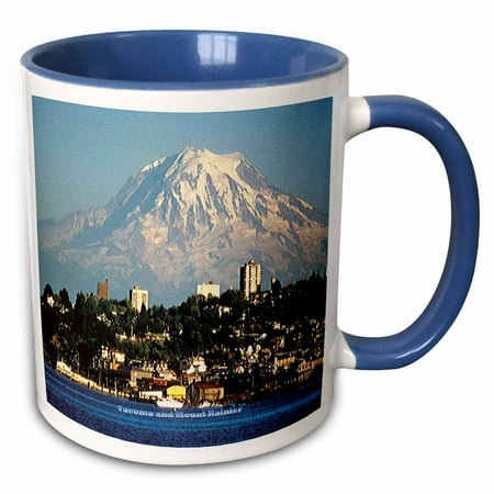 3dRose Mount Rainier Behind Tacoma - Mount Rainier National Park - Two Tone Blue Mug 11-ounce
3dRose Mount Rainier Behind Tacoma - Mount Rainier National Park - Two Tone Blue Mug 11-ounce
